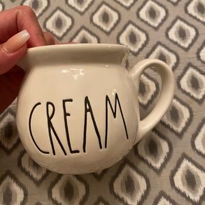 Rae Dunn cream pourer